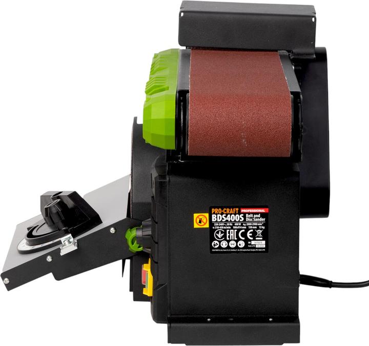 Produktbild Procraft BDS400S Band- und Tellerschleifmaschine 400 Watt 915 x 100 mm (Bandschleifer, Tellerschleifer, 400 W)