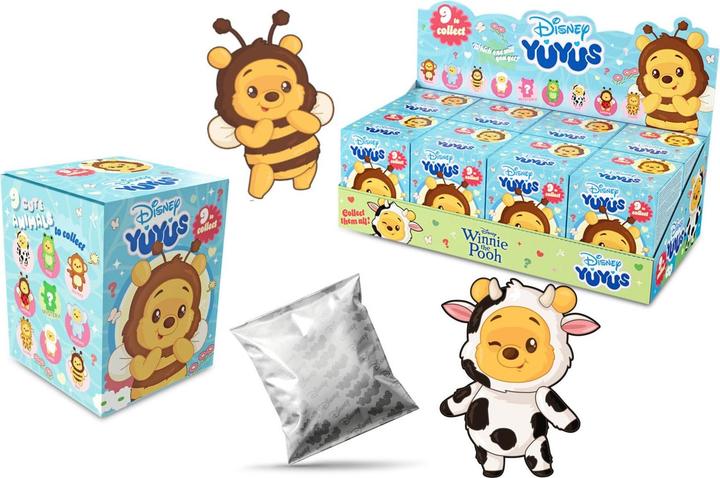 Simba Disney YuYus Blindbox présentoir porte-clés Winnie l'ourson 12 cm (8)