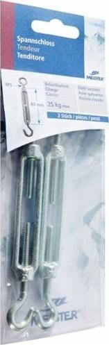 Actual product image Meister Turnbuckle Robur M5x80mm