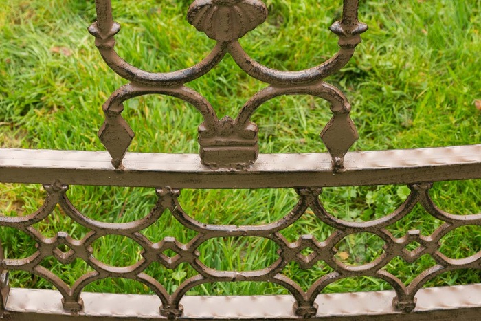 Actual product image Swisshandel24 Luxury Pavilion Romantic V2 round 350 cm antique brown (350 cm, 350 cm)