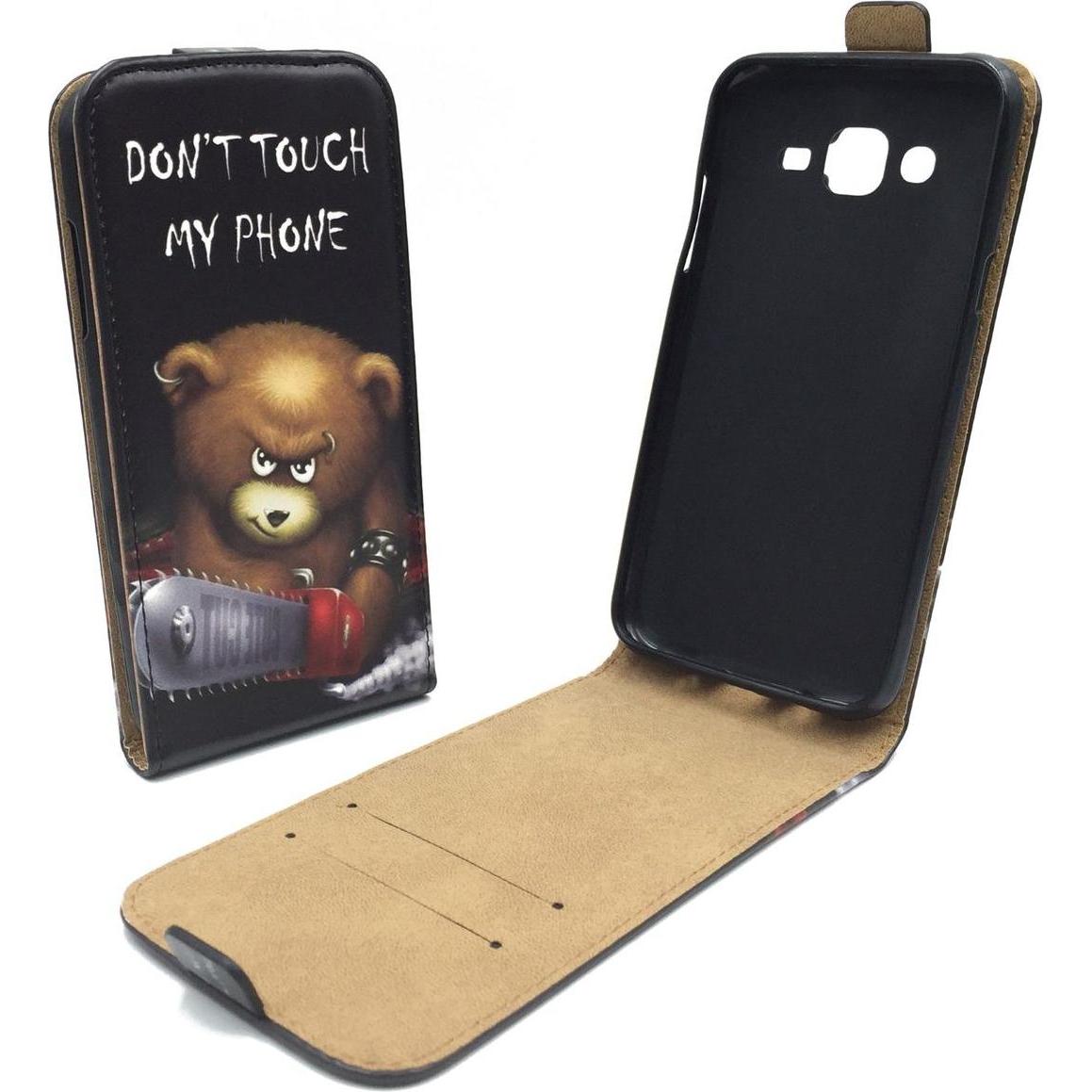 König Design Handyhülle für Samsung Galaxy J5 (2015) Schutztasche Wallet Cover Case Schwarz (Samsung Galaxy J5 (2015)), ...