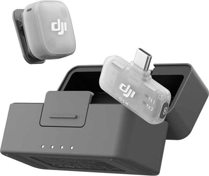Actual product image DJI Mic Mini 2 (1 TX + 1 Mobile RX + Charging Case)