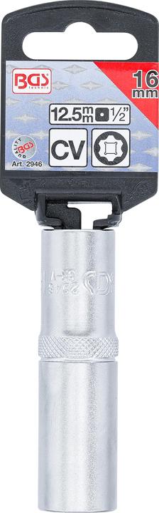 Produktbild BGS Steckschlüssel-Einsatz Super Lock, tief | Antrieb Innenvierkant 12,5 mm (1/2") | SW 16 mm (16 mm)