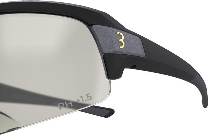 Image du produit BBB Impulse Reader PH BSG-64PH Lunettes de vélo (Noir mat, Transparent)
