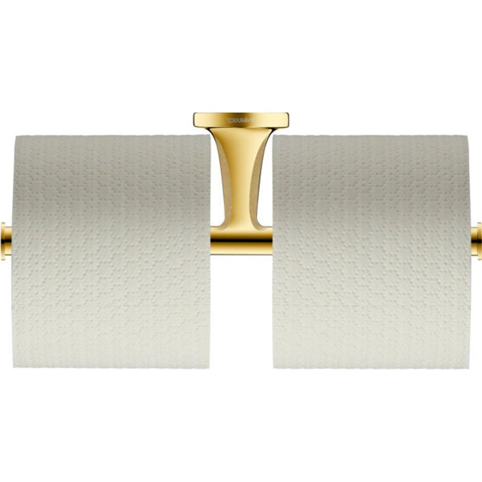 Duravit, Toilettenpapierhalter, Starck T Papierrollenhalter, doppelt, 009938