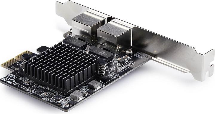 Produktbild StarTech .com PR25GR-NETWORK-CARD, Interne, Avec fil, PCI Express, Ethernet, 5000 Mbit/s, Noir (Mini PCI Express)