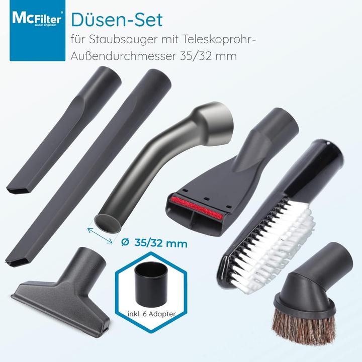 Actual product image Mc Filter 12-teiliges Düsenset mit Rohranschluss
