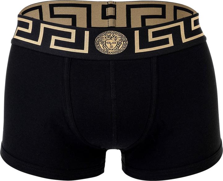 Produktbild Versace Bi-Pack Trunk Jersey Topeka Bi-Stretch Cotton Organic New Logo (L, 2er Pack)