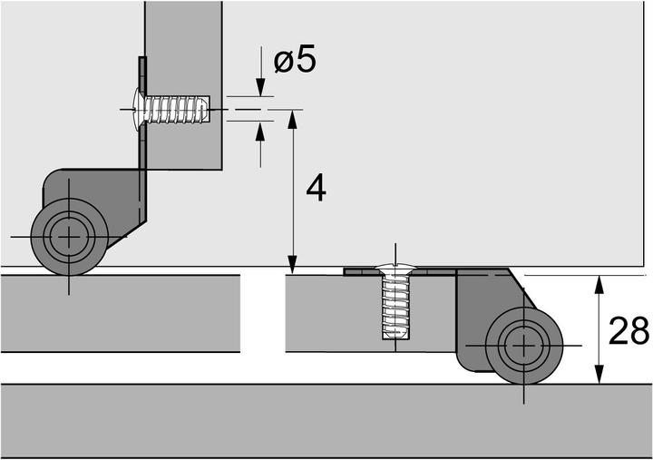 Image du produit Hettich Rouleaux d'espacement