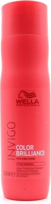 Actual product image Wella Invigo Color Brilliance - Color Protection Shampoo Fine (250 ml, Liquid shampoo)