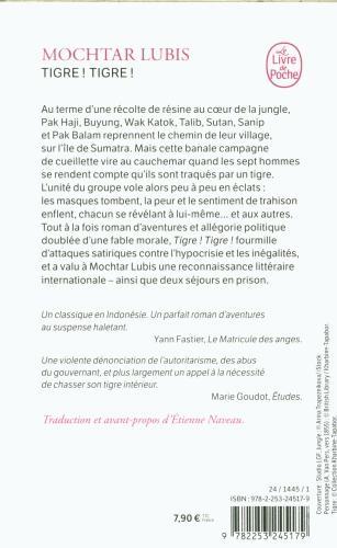 Immagine prodotto Tigre! Tigre! (Francese, Lubis Mochtar, 2024)