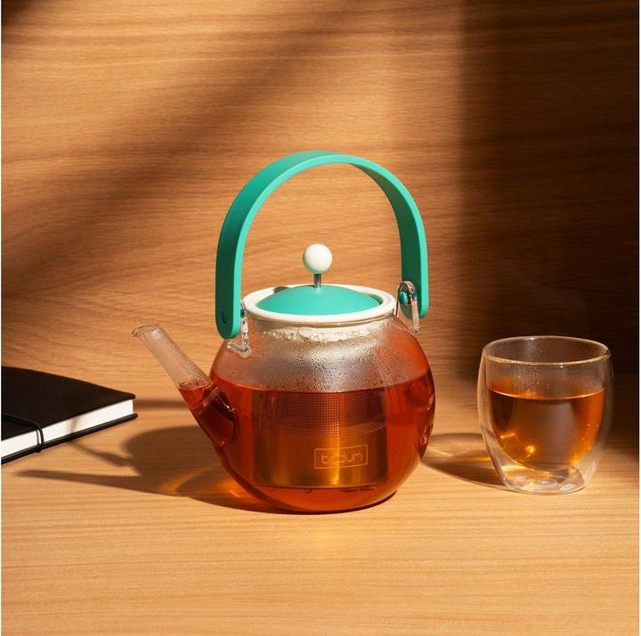 Produktbild Bodum Teebereiter mit Edelstahlfilter und Bambus Henkel (1 l)