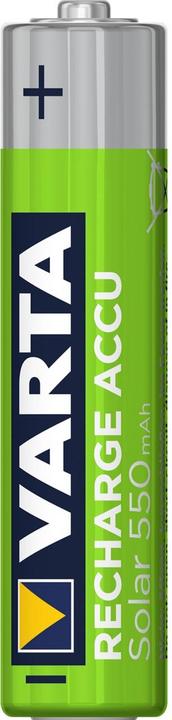 Produktbild Varta Recharge Accu Solar (2 Stk., AAA, 550 mAh)