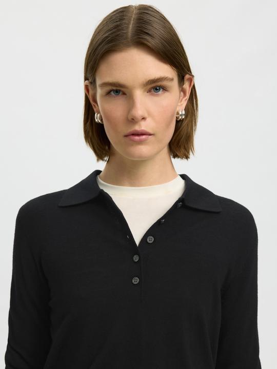 Immagine prodotto Selected Slfthea Ls Knit Merino Collar Neck Noos (M)