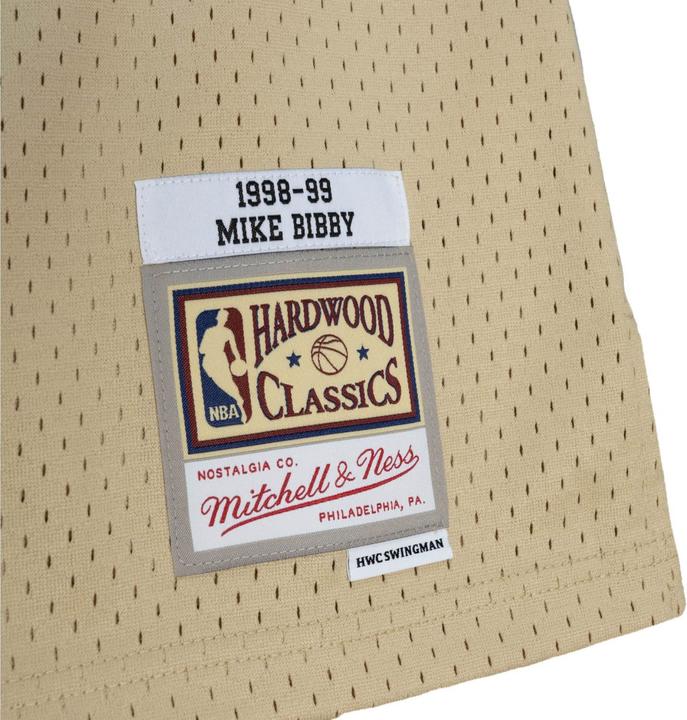 Immagine prodotto Mitchell & Ness Maglia Swingman Khaki Vancouver Grizzlies Mike Bibby - M (M)