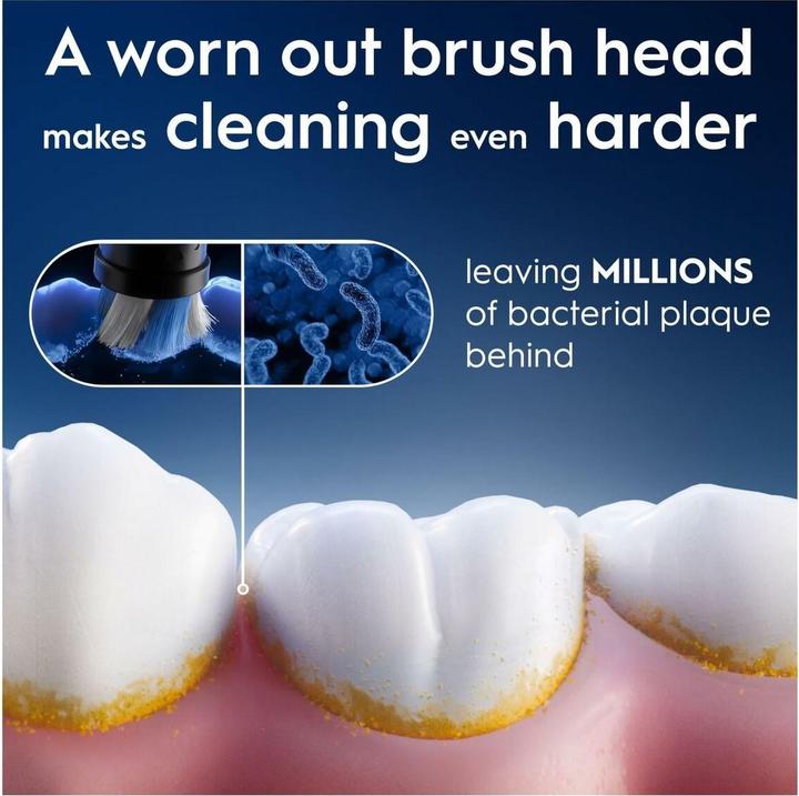 Actual product image Oral-B iO Series Ultimate Clean replacement brush heads (1x)