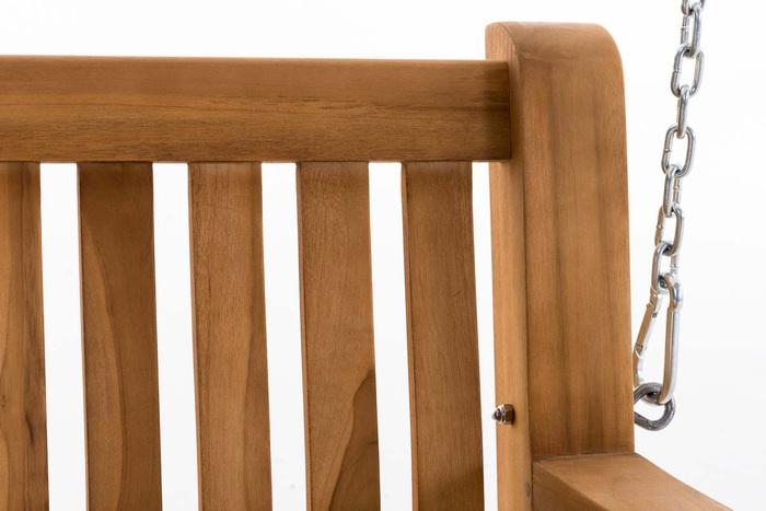 Image du produit Swisshandel24 Banc à bascule Joyce 120 cm, teck