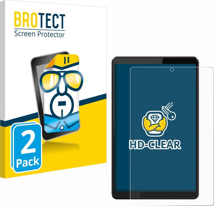 Produktbild BROTECT Schutzfolie Displayschutz Klar (2 Stk., Lenovo Tab M8)