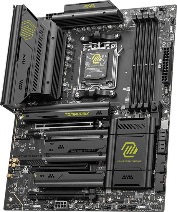 Productafbeelding MSI MAG X870E TOMAHAWK WiFi (AM5, AMD X870E, ATX)