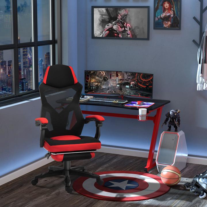 Image du produit Vinsetto Chaise de jeu avec repose-pieds