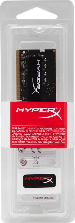 Produktbild Kingston HyperX SO-DDR4 Impact 8GB (1 x 8GB, 2133 MHz, DDR4-RAM, SO-DIMM)