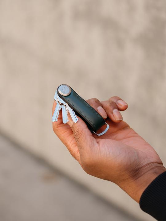 Produktbild Orbitkey Hybrid Leather Key Organiser - Pine Green