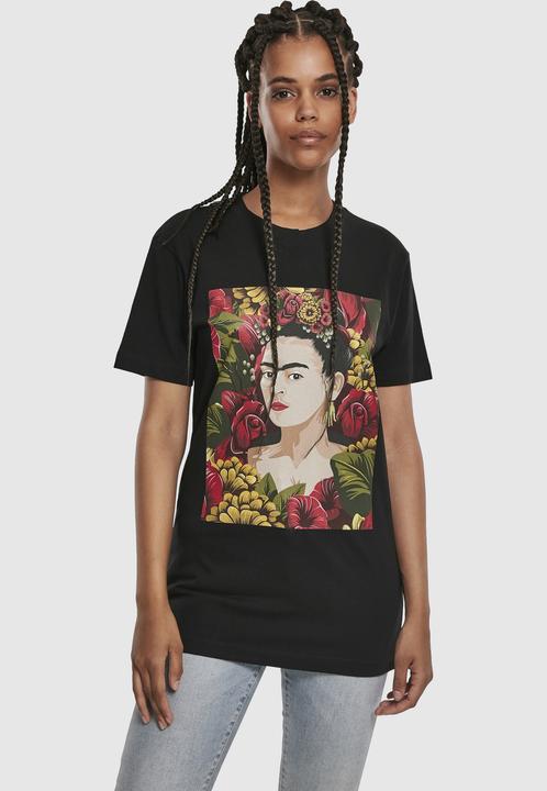 Produktbild Merchcode Ladies Frida Kahlo Portrait Tee (S)