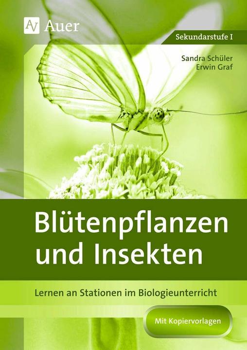 Produktbild Blütenpflanzen und Insekten (Deutsch, Erwin Graf, Sandra Kenk, 2023)