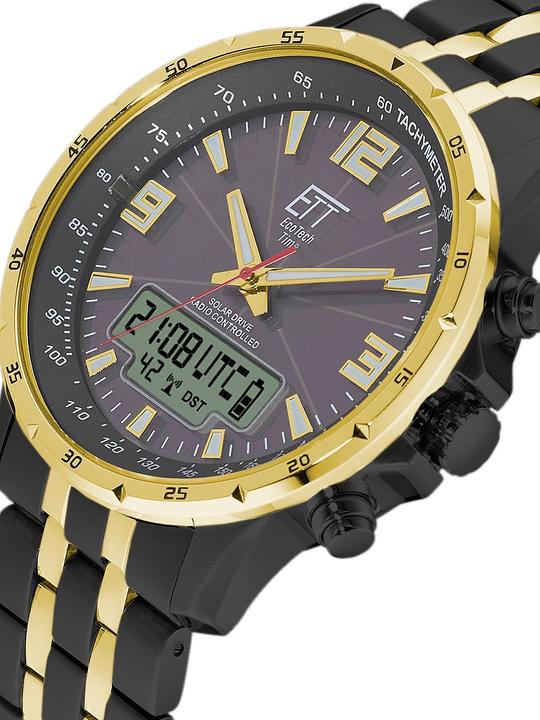 Produktbild ETT EGS-11567-21M Solar Drive Funk Professional Arctica 43mm (Digitaluhr, Analoguhr, 43 mm)