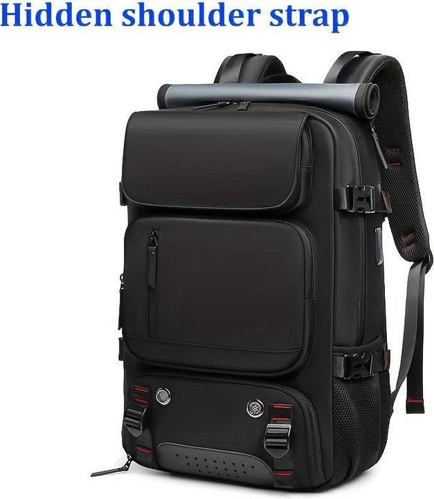 Immagine prodotto Only-Bags.Store Zaino impermeabile per computer portatile da 40,64 cm, zaino da viaggio con borsa per scarpe