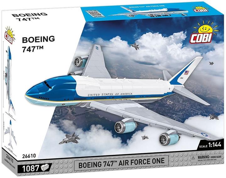 Actual product image Cobi Boeing 747 Air Force One