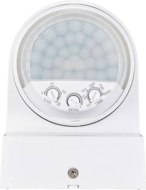 Image du produit Sygonix SY-6733030 Wand, Oberflächenmontage PIR-Bewegungsmelder 240 ° Relais Wei (14 m)