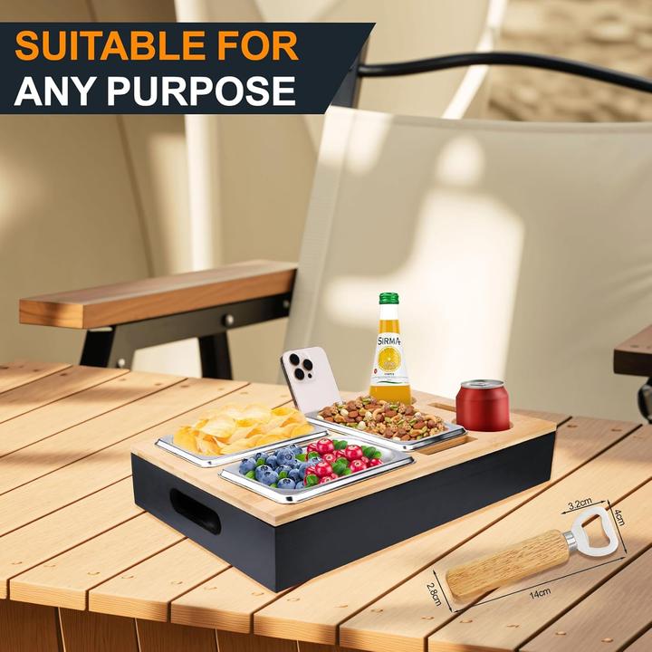 Produktbild Tegove Couchbar mit Snackschalen