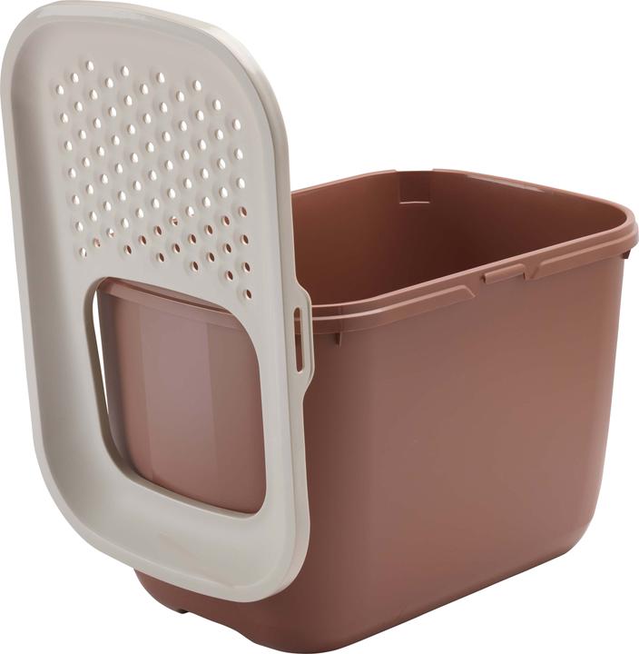 Productafbeelding Savic Hop In kattetoilet, champagne pink-tuscan red