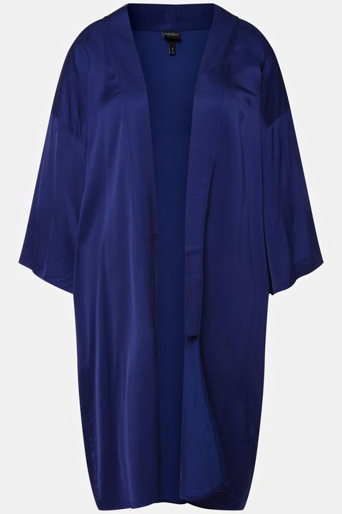 Actual product image Ulla Popken Oversized Open Style Viscose Robe (42, 44, 46, 48)