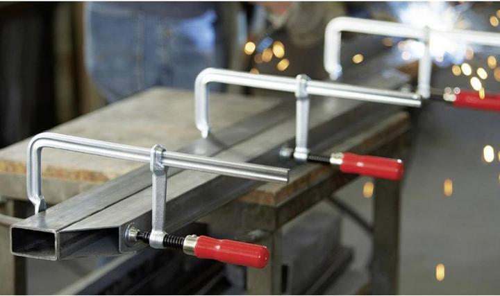 Immagine prodotto Bessey Morsetto a vite interamente in acciaio classificabile (250 mm)