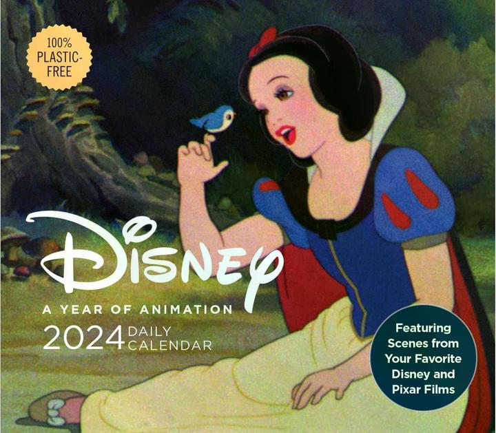 Immagine prodotto Literatur diverse Calendario Disney un anno di animazione 2024 (15 x 12,5 cm)