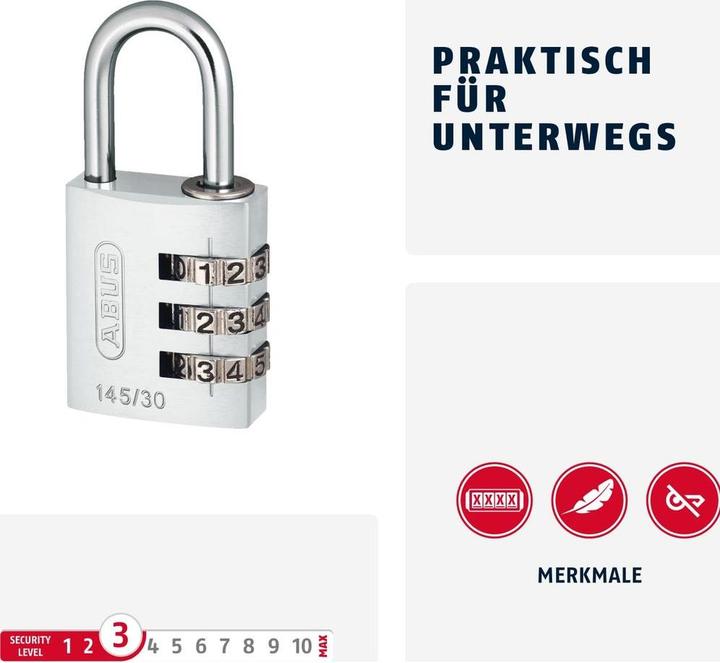 Image du produit Abus serrure à combinaison