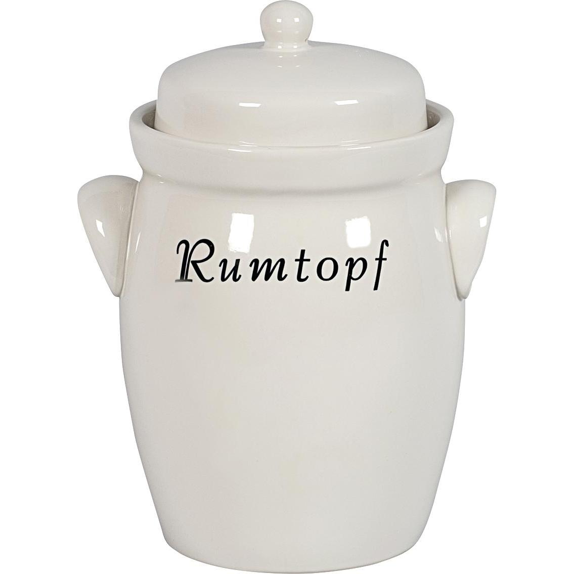 Nik. Schmitt & Sohn Rumtopf, Vorratsbehälter, Beige