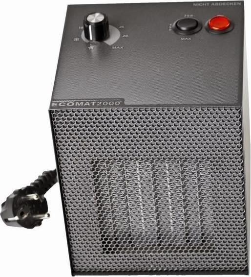 Actual product image Ecomat Classic fan heater (1800 W)