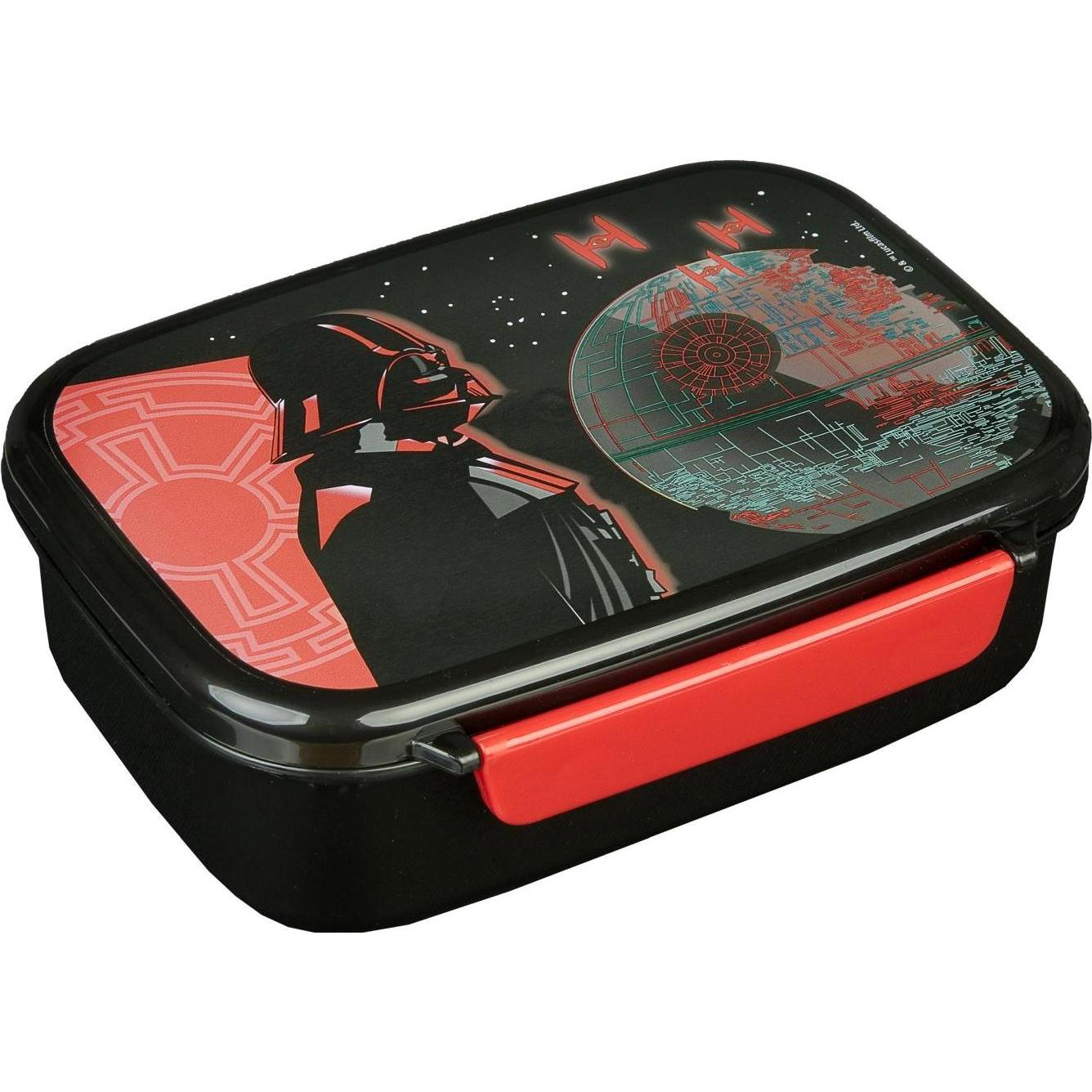 Scooli Lunchbox Star Wars Rot/Schwarz, Lunchbox, Schwarz, Rot