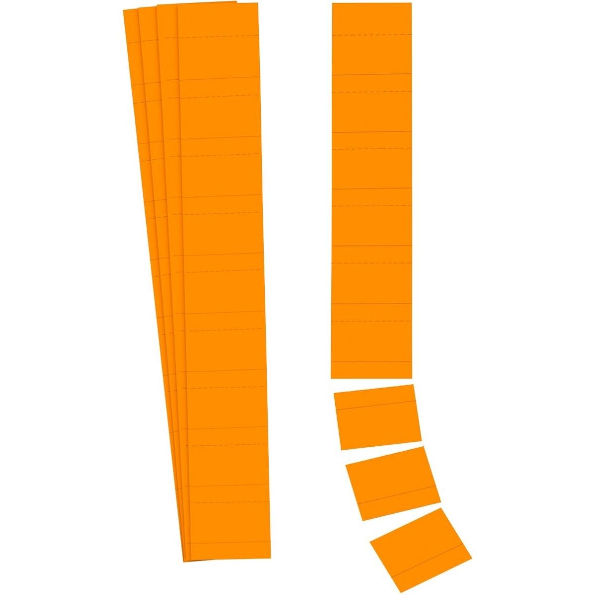 Ultradex, Informationsschild, Einsteckkarte Planrecord 6 x 3,2 cm (B x H) 190g/m² orange 90 St./Pack.