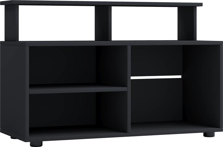 Image du produit VCM Bois TV Lowboard Meuble TV Console Table TV Verre Balansia (90 x 36 cm)
