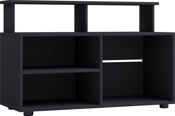 Produktbild VCM Holz TV Lowboard Fernsehschrank Konsole Fernsehtisch Fernseh Glas Balansia (90 x 36 cm)