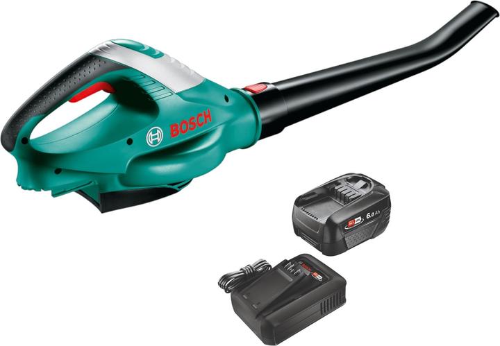 Bosch Home & Garden Bosch ALB 18 Li Laubbläser Gebläse 18 V + 1x Akku 6,0 Ah + Ladegerät (Akkubetrieb, Laubbläser)