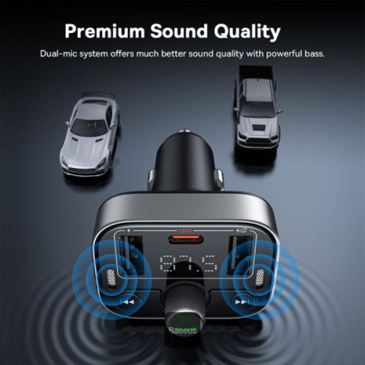 Actual product image Baseus FM Transmitter S-09 Pro