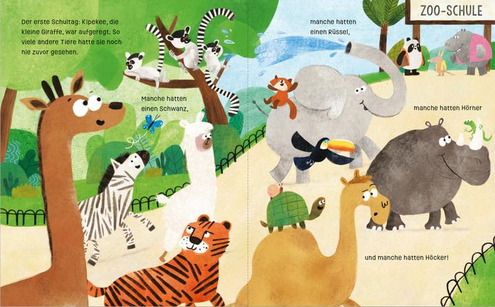 Produktbild Die Giraffe ohne Flecken (Deutsch, Alison Hawkins, Peter Millet, 2025)