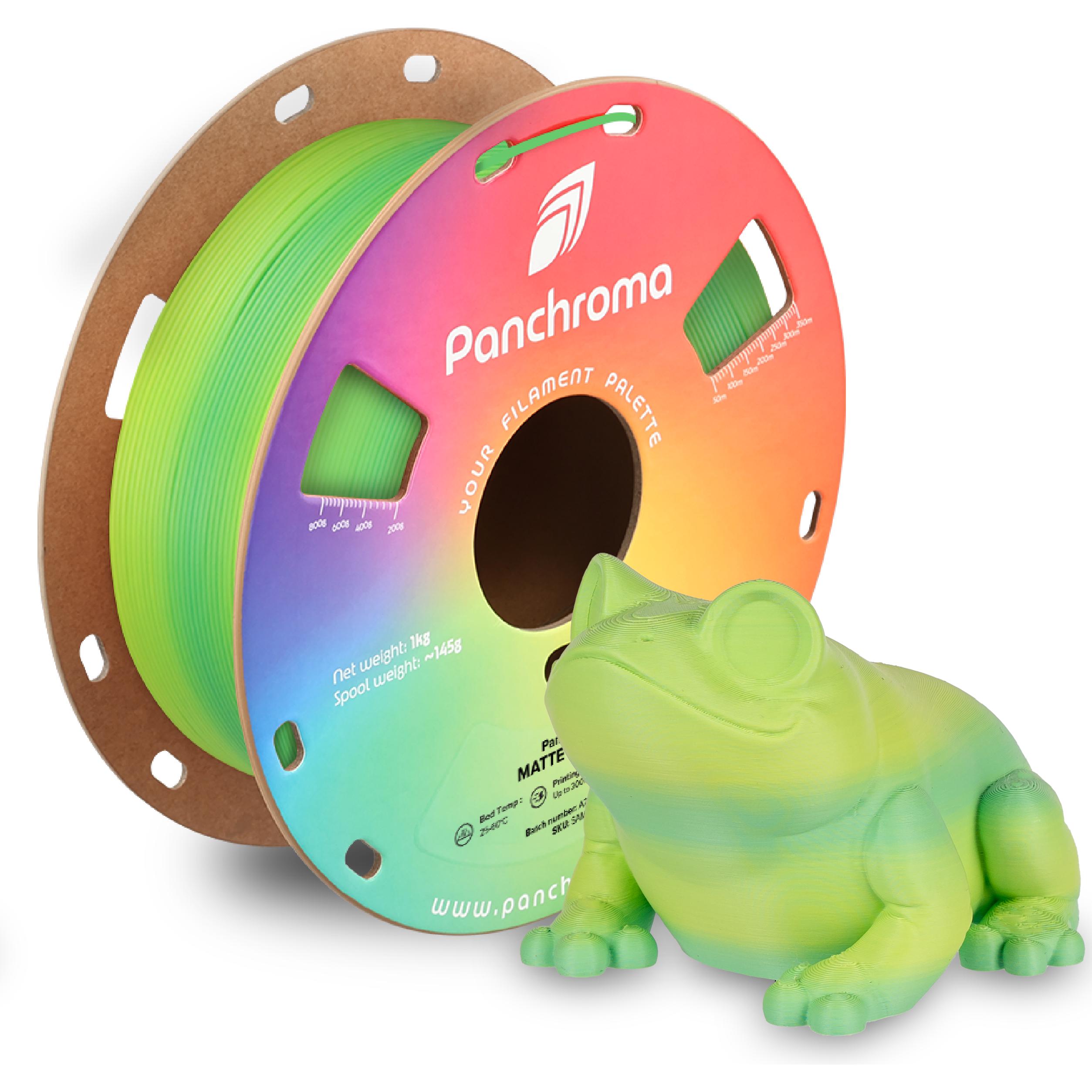 Polymaker Panchroma™ PLA Gradient Matte (PLA, Mehrfarbig), 3D Filament, Mehrfarbig