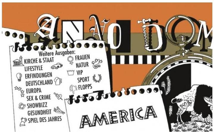 Actual product image Abacus Anno Domini - America (German)