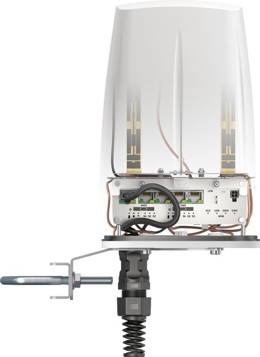 Actual product image Quwireless QuSpot for RUTX12 2x Antenna